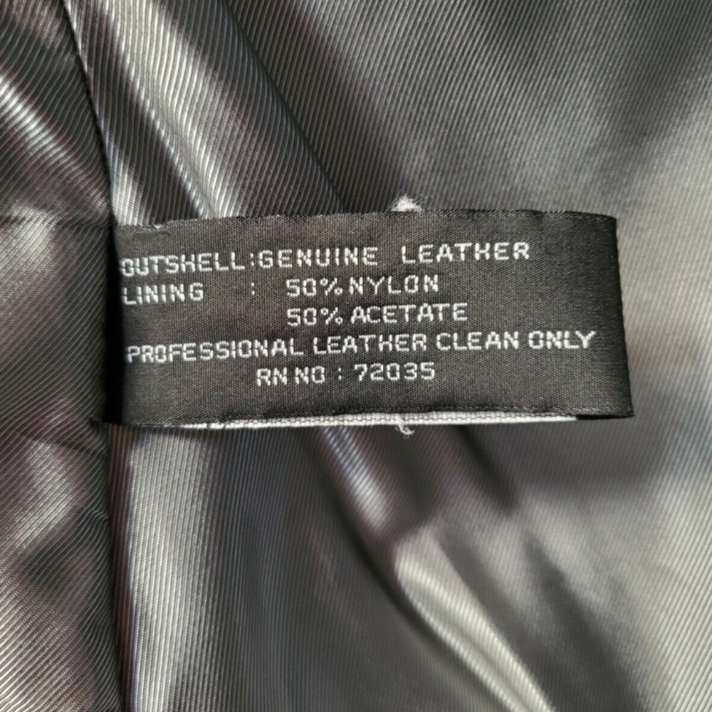 Adler Collection Beautiful Black lambskin Leather jacket Blazer coat sz large - Picture 8 of 15